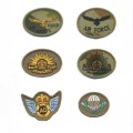 Factory Made Custom Embroidery badges for Military Uniform