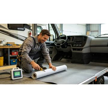 Lightweight-Resilient TPU Flooring for RVs & Motorhomes