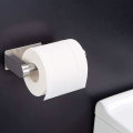 Kitchen Roll Paper Self Adhesive Wall Mount Toilet Paper Holder Stainless Steel Bathroom Tissue Towel Rack 13.8/26.8cm