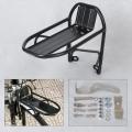 New Aluminum Alloy MTB Road Bike Bicycle Front Rack Carrier Panniers Bag Carrier Luggage Shelf Cycling Bracket Durable & Sturdy