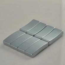R96xr90x13x33Degree rare earth neodymium Arc magnet galvanized