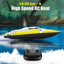 Rc Boat Brushless RC Racing Boat 20KM/h High Speed Electronic Remote Control Boat rc racing ship toys for Pool and Outdoor
