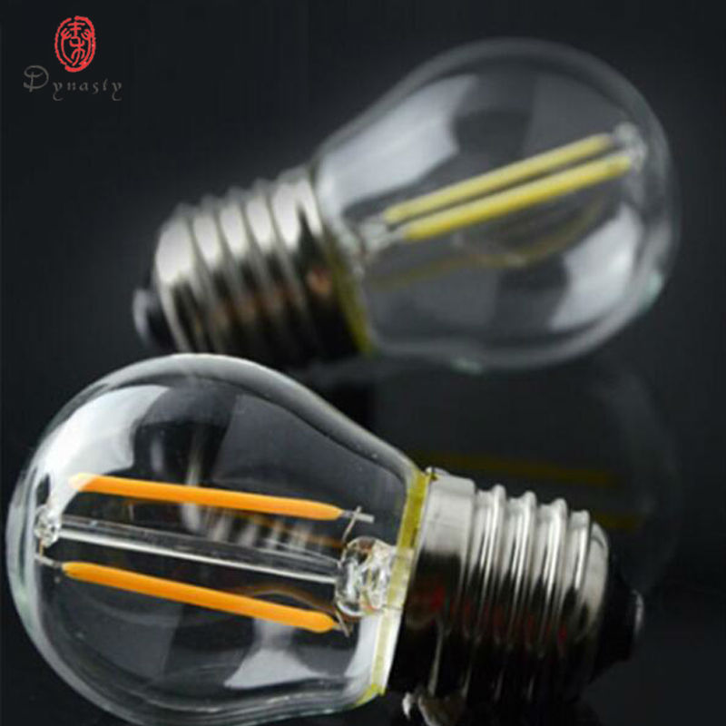 Edison LED Bulbs Retro Filament Energy Saving Replace Fluorescence Lamp Candle Lights Bulb Hanging Pendant Lighting Wall Lamp