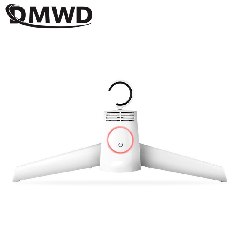 DMWD Portable Electric Clothes Dryer Secador Drying Clothes Hanger Foldable Shoes Dryer For Travel Durable Loadable 5KG