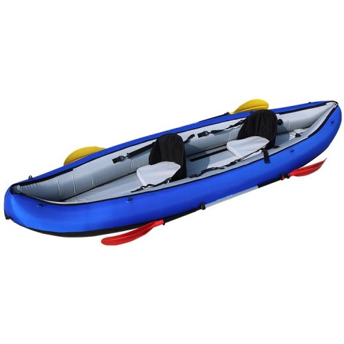 Plastic Double inflatable canoe kayak 3 Person kayak for Sale, Offer Plastic Double inflatable canoe kayak 3 Person kayak