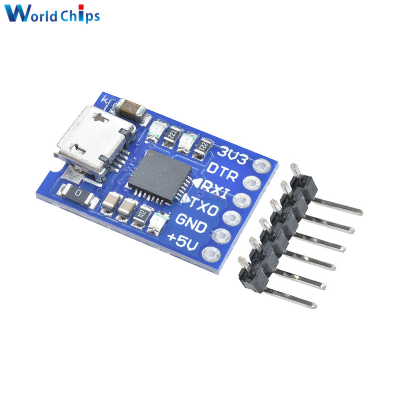 Micro USB Uart CP2102 USB 2.0 To UART TTL Module 6Pin Serial Converter STC Replace FT232 For Arduino Pro Mini ATMEGA328P