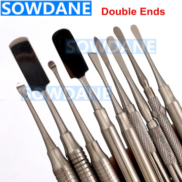 Double Ends Dental Implant Periosteal Elevator Tool for Reflecting and Retracting Splitter Seperator dental surgical tools