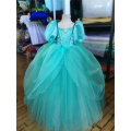 NEW Fancy Little Mermaid Dress for Girls Princess Jasmine Dress Kids Birthday Party Ball Gown Tangled Rapunzel Children Clothing