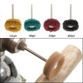 40pcs Mini Brush Scouring Pad Abrasive Wheel Nylon Fiber Grinding Sanding Head Buffing Polishing Wheel Set For Dremel
