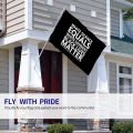 White Silence White Consent Black Lives Matter Outdoor Flags 3X5 Ft 150*90CM