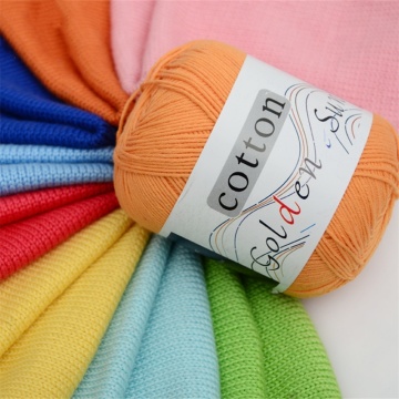 1pc=50G Milk Cotton Yarn For Hand Knitting Acrylic Wool Knit Yarn Crochet Scarf Hat Yarn DIY Line Threads Handmade