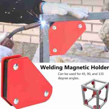 1pc Welding Magnetic Holder Strong Magnet 3 Angle Arrow Welder Positioner Power Soldering Locator Tool