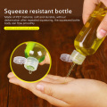 5ml/50ml/100ml/200ml Transparent Empty Bottle Portable Bottle Plastic Cosmetics Bottle Sample