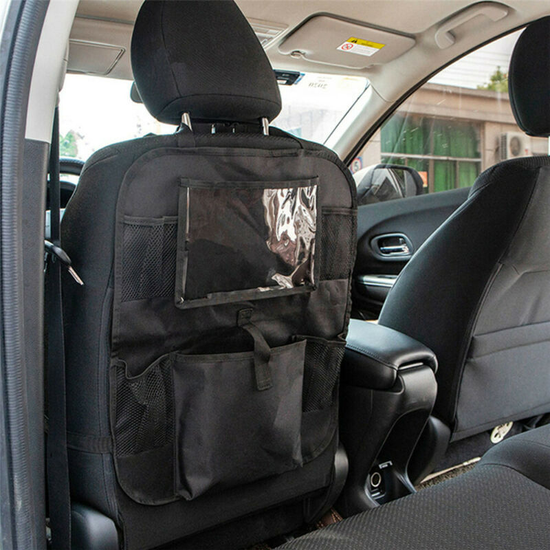 Auto Car Back Seat Hanging Bag Travel Storage Holder Organizer For Tablet Ipad Interior Stowing Tidying Bags Waterproof