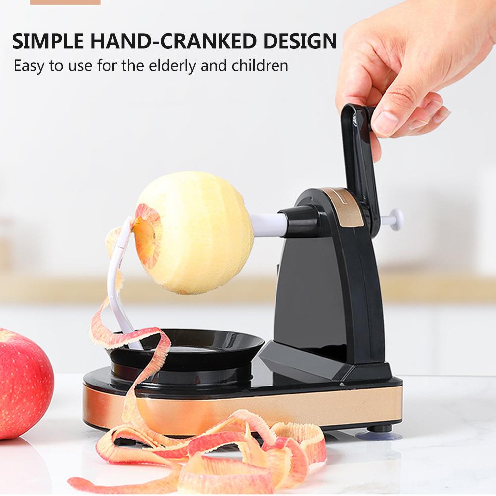 Hand-cranked Fruit Peeler Stainless Steel Manual Rocker Apple Potato Quick Peeling Machine Home Bar Kitchen Tools