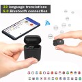 Original Peiko Bluetooth Earphone Translation 33 Languages Instant Translate Smart Voice Translator Wireless Headset for Phone