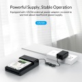 ORICO 2.5/3.5 inch Hard Drive Dock 10Gbps SATA To USB 3.1 Gen2 Type C HDD Enclosure 12V Power Adapter Support 12TB Max