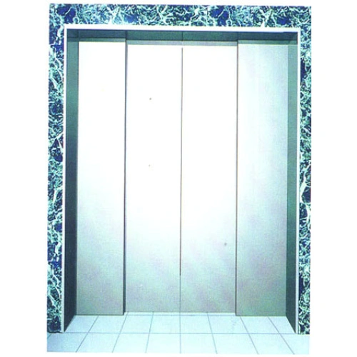 Elevator Decoration Two Speed Center Opening Landing Door China