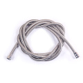 LOMAZOO Stainless Steel 1.2m 1.5m 2m Shower Hose Soft Shower Pipe Flexible Bathroom Water Pipe Silver Common Plumbing Hoses
