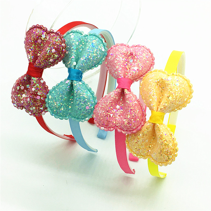 Sweet girls beautiful hairband headpieces Multicolored big butterfly hair hoop High-grade hair accessories Tiara for children