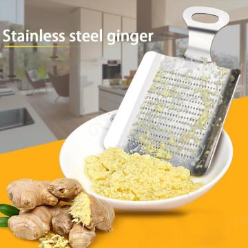Manual Stainless Steel Wasabi Grinding Plate Tools Gadget Kitchen Ginger Grater Multi-functional Vegetable Ginger Garlic Grinder