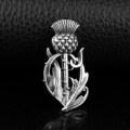 MQCHUN Scotland Thistle Sword Brooches Pins With Fashion Lion Brooch Outlander Jewelry For Men Women Accessories Cosplay Jewelry