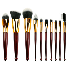 10pc Face & Eye Makeup Brush Set