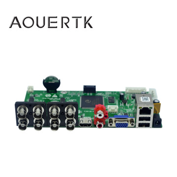AOUERTK 5 in 1AHD CVI TVI CVBS 8CH 1 SATA CCTV DVR board support Motion Detection and 5 Record mode