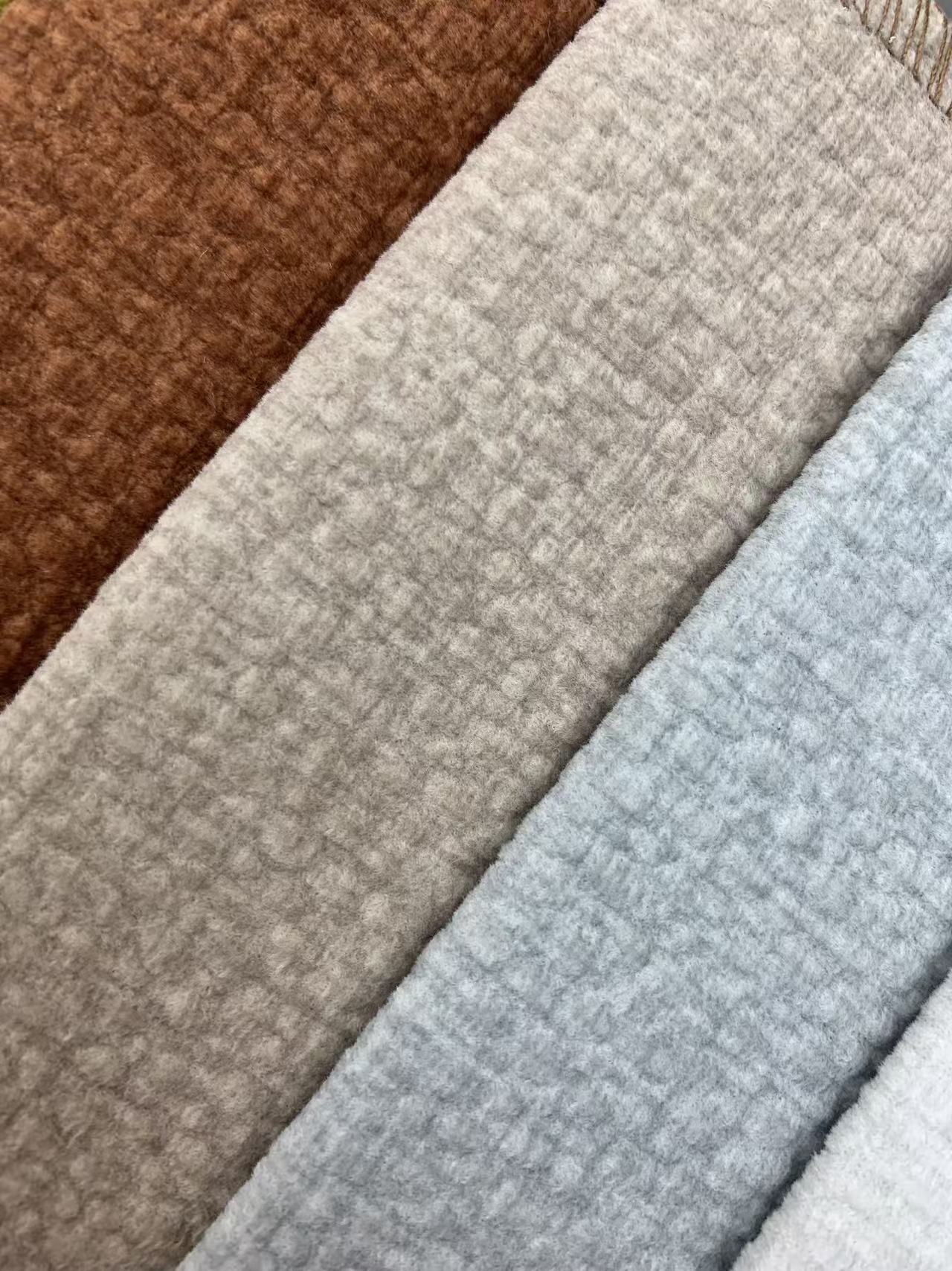 New Design Mosha Velvet Printed Embossed Sofa Fabric