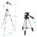 Portable Aluminum Camera Tripod Stand For Canon Nikon Sony Camera Holder Camera Camcorder Tripod With Carrying Bag