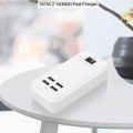 4 Ports USB Charger dock for iPhone X Samsung Galaxy S8 S9 Note 8 Fast Charging Universal Mobile Phone Quick Charge Adapter