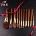 MyDestiny Luxurious Traditional Brush Set 13-Brushes Super Soft Australian Squirrel Hair Face Eye Brushes - Beauty Makeup Tools