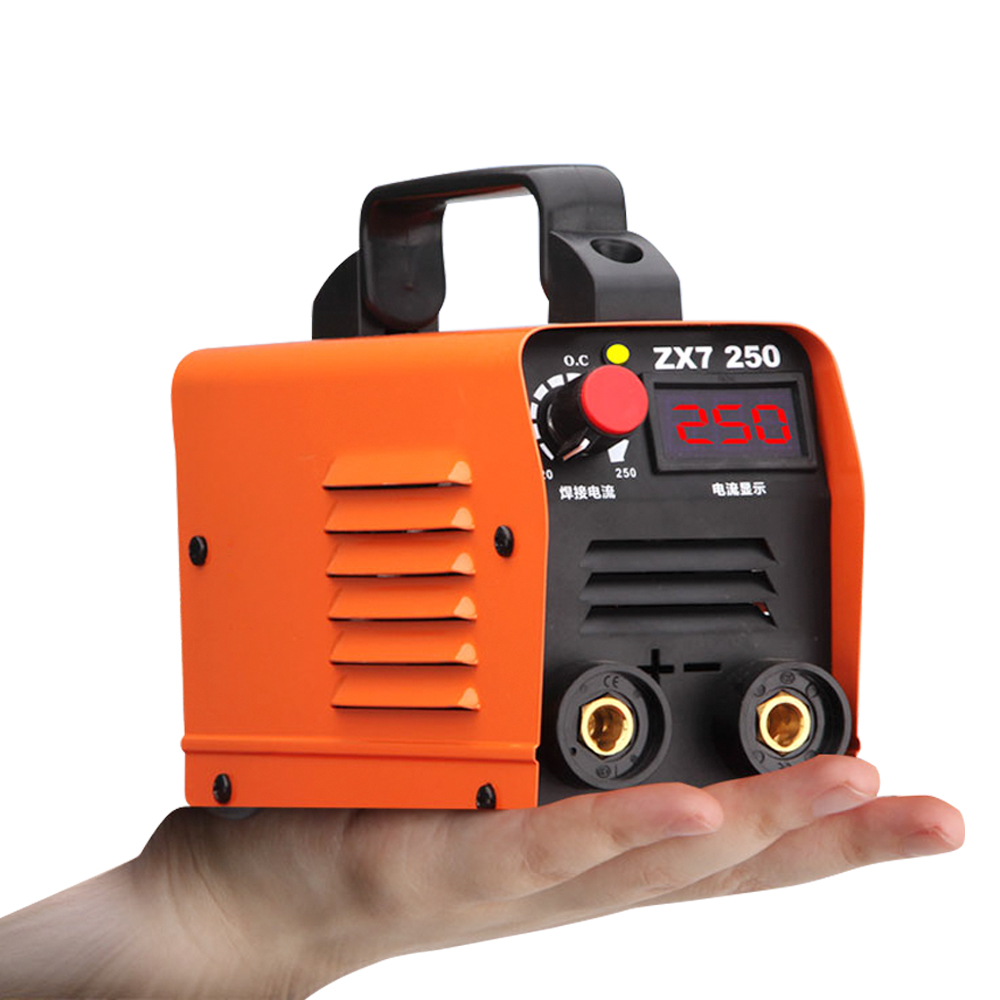 220v Portable Mini Arc Welding Machines IGBT DC Inverter ARC Welder LCD Display Handheld Electric Welders Adjust 20-250A Current