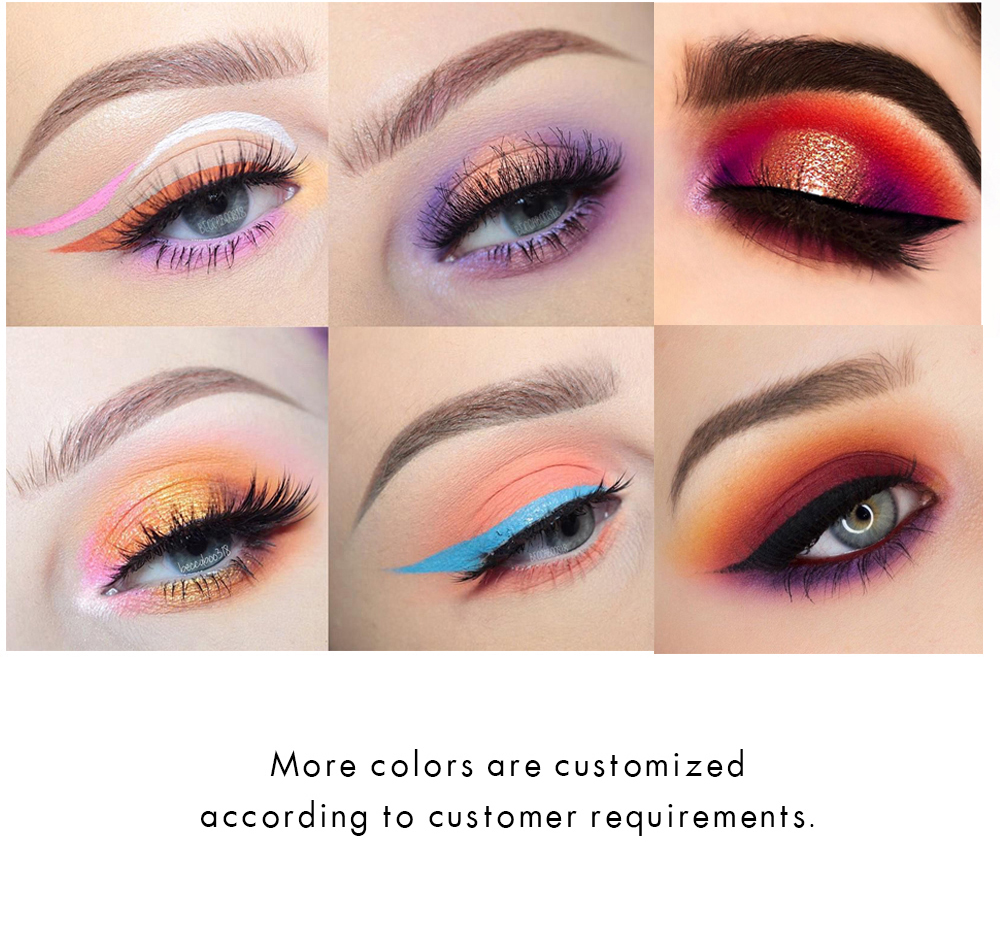 1. Monochrome eyeshadow color card3