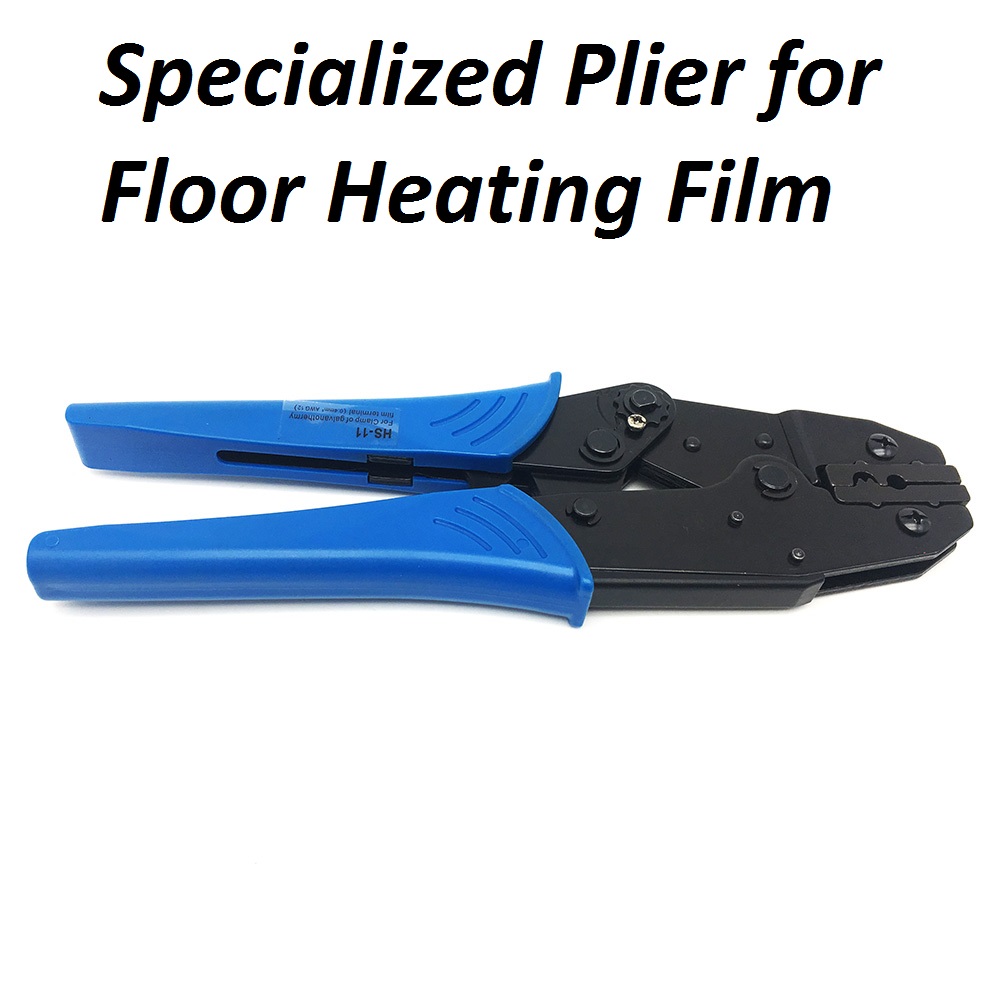 HS-11 Specialized Plier for Infrared Carbon Underfloor Heating Film Crimping Plier