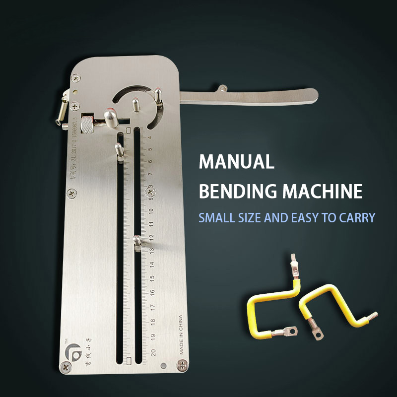 Wire Bending Machine Small Cable Harness Press Brake Manual Bending Machine Wire Folding Machine Wire Bending Tool Electrician