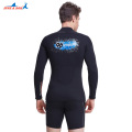 3MM neoprene Scuba diving jacket for men wetsuit winter thick thermal diving zipper jacket surfing snorkeling Spearfishing coat