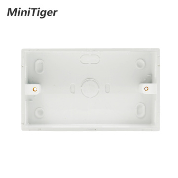 Minitiger External Mounting Box 146mm*86mm*32mm for 146*86mm Standard Touch Switch and Socket For Any Position of Wall Surface