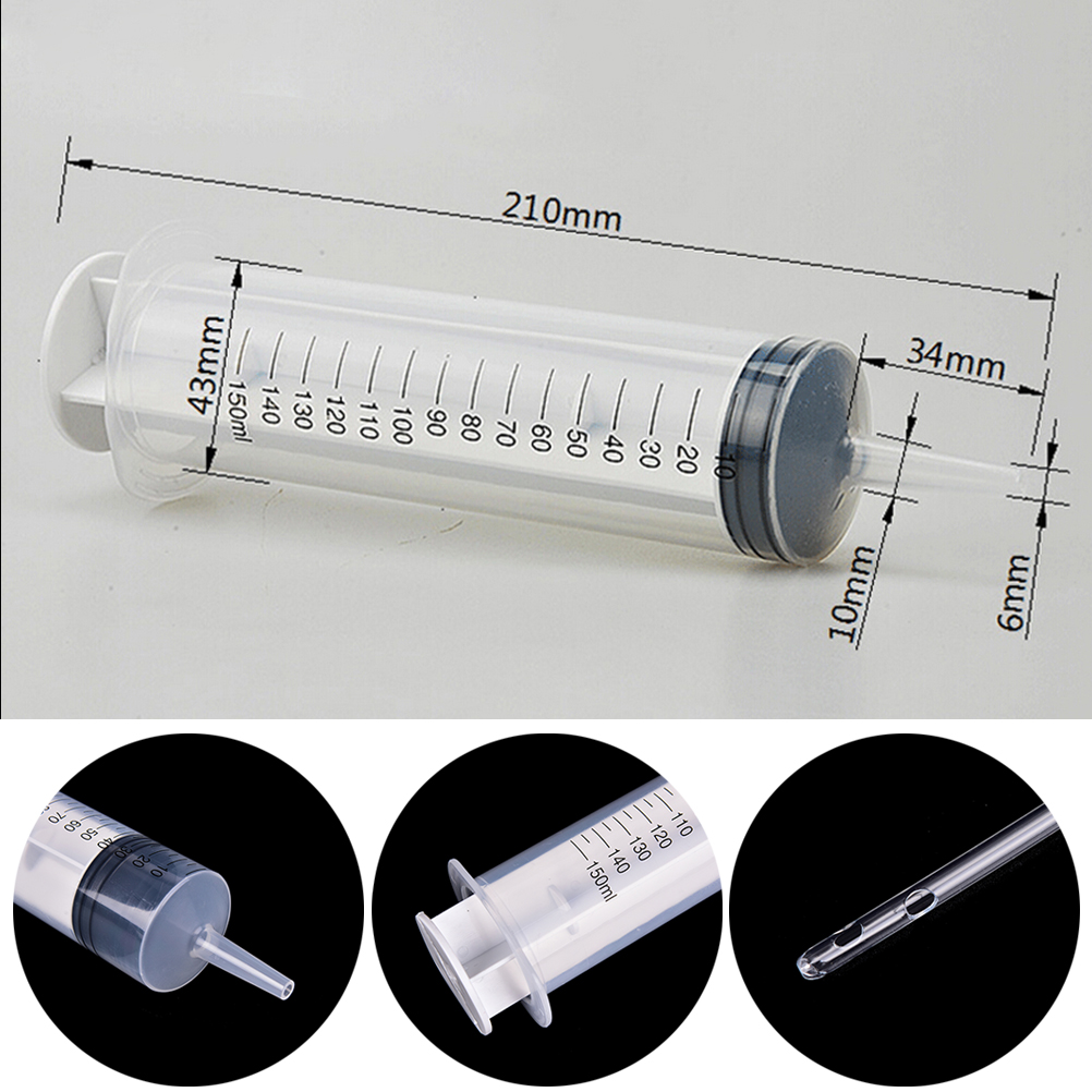 Hot Sale 150 ML Syringe Vaginal Wash Medical Enema Anal Pump Cleaning Plug Butt Plug Enema Anal Cleaner