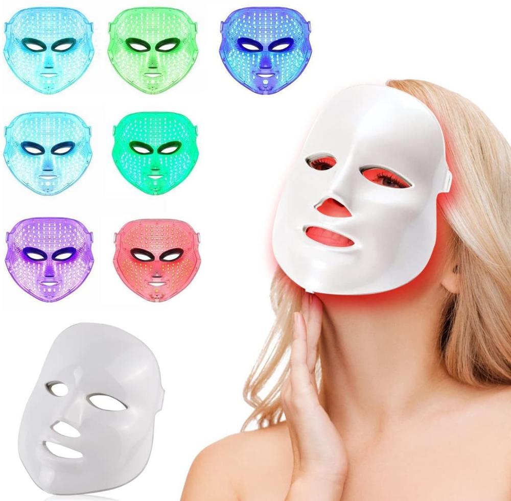 LED Wrinkle Electric Beauty Instrument PDT Photon Skin Rejuvenation Mask Anti-Aging Therapy Home Instrume Mouisture AU