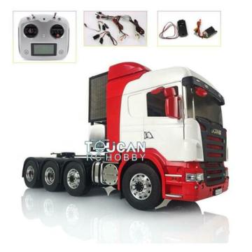LESU Metal 8*8 Chassis Hercules Painted Cabin 1/14 Sca RC Tractor Truck Sound THZH0620-SMT3