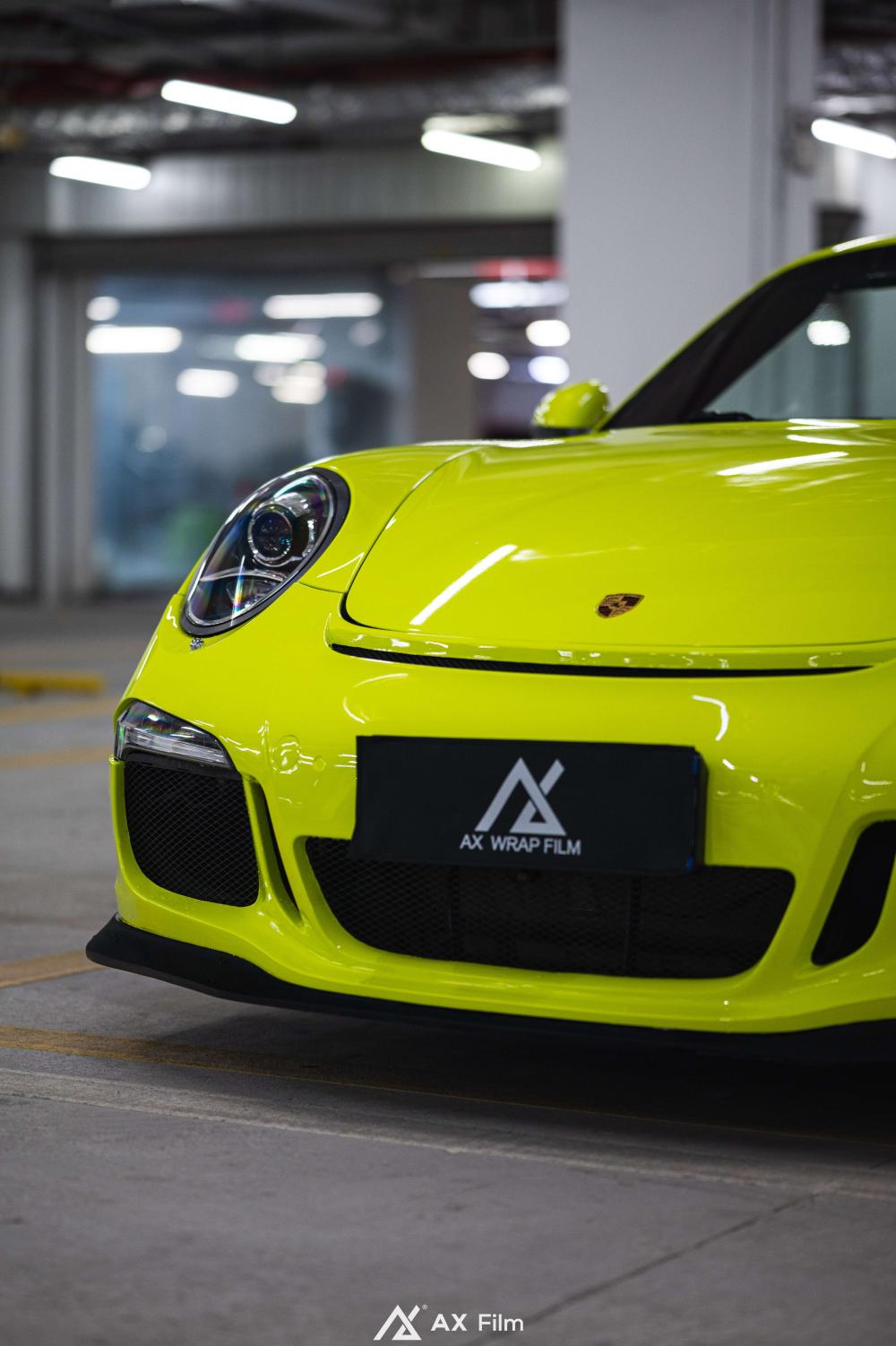 Acid Green Wrap Film
