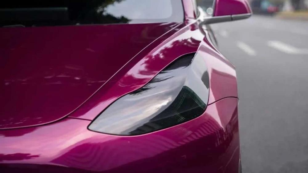 Berry Violet Vinyl Film