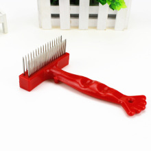 Golden Retriever Long Hair Large Dog Comb Double Row Pet Hair Remover Brush Cat Massage Comb Dog Grooming Comb Large Dog Brush