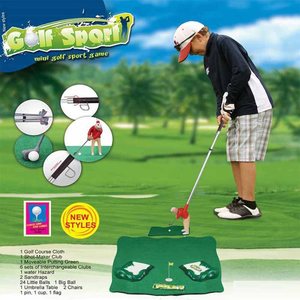 Mini Golf Professional Practice Set Golf Ball Sport Set Children's Toy Golf Club Practice Ball Sports Indoor Games Golf Training