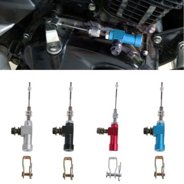 High Quality 1 Pc Motorcycle Hydraulic Clutch Master Cylinder Rod Brake Pump M10x1.25mm Aluminum