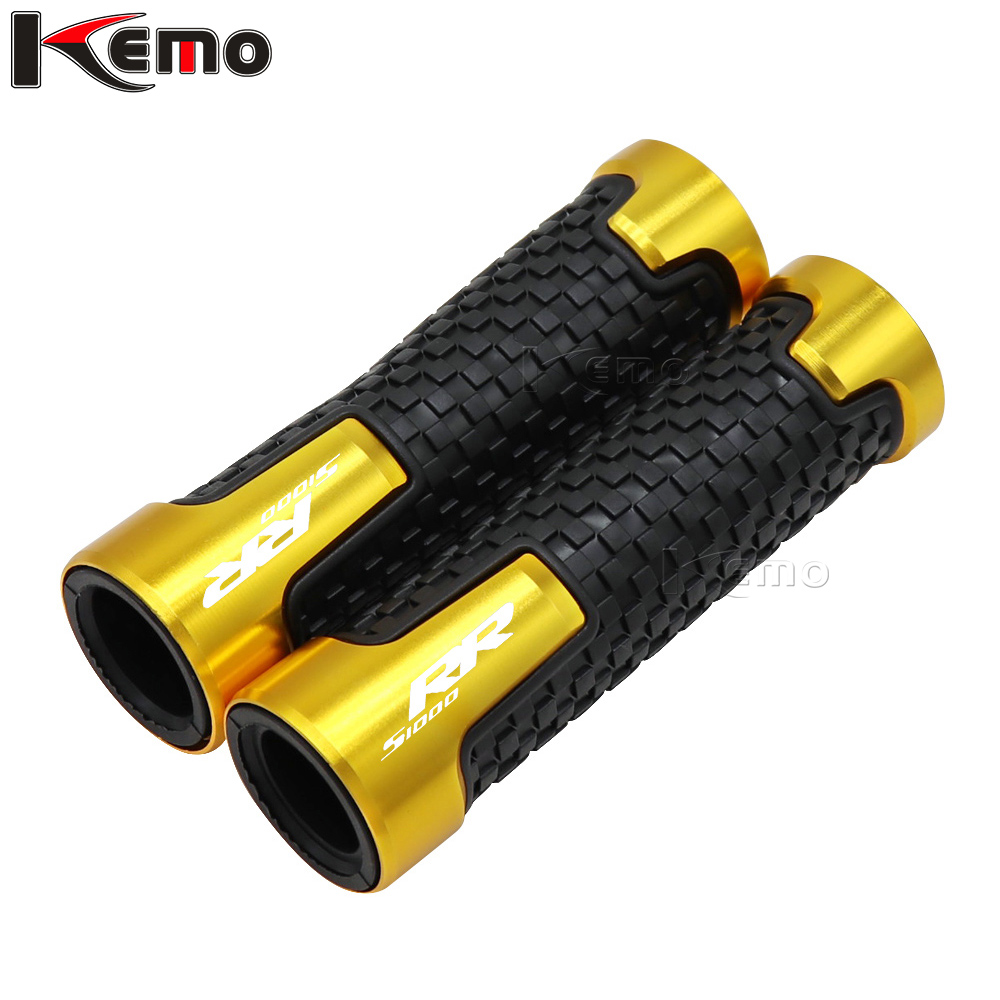 For BMW S1000RR 2010-2016 2015 2014 2013 2012 2011 7/8" 22mm Motorcycle Accessories CNC Handlebar Hand Grips Handle Bar End Grip