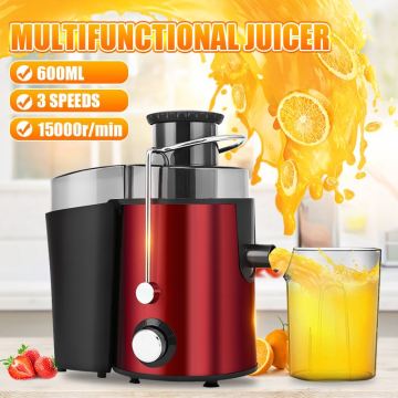 250W Electric Juicer Stainless Steel Juicers Fruit Vegetable Food-Blender Mixer Extractor Machine 2 Speed Adjustment