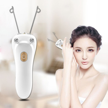 Women Electric Epilator Body Facial Hair Removal Defeatherer Cotton Thread Depilator Lady Shaver Face Hair Remover Beauty Care