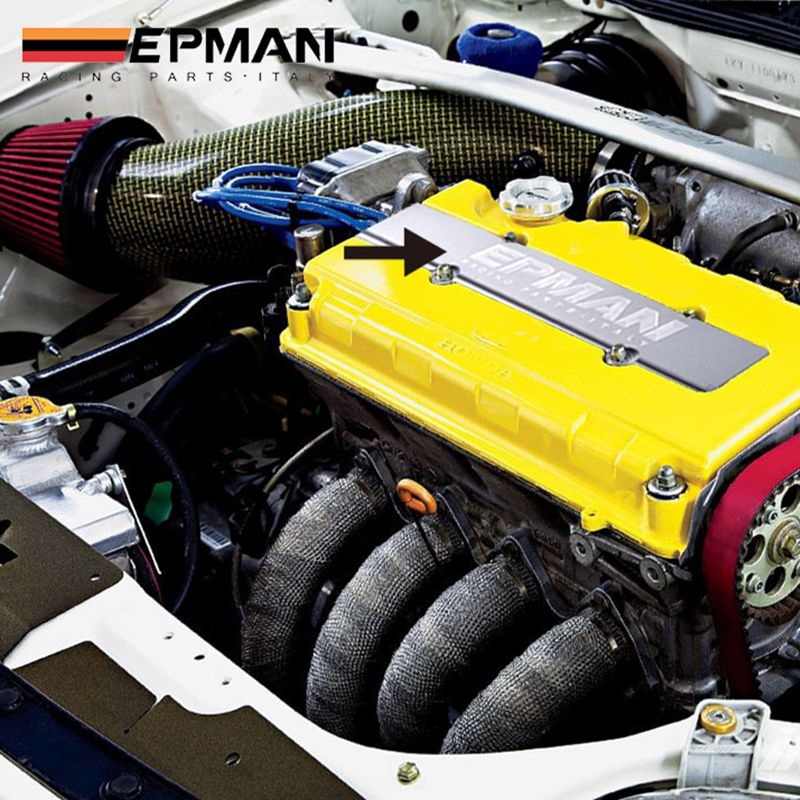 Racing Billet Engine Spark Plug Cover For Honda Acura B-Series B16/B18 EP-YQG03HONDA